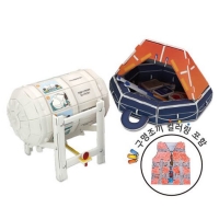 [톡플러스] 3D입체퍼즐 해양안전 구명뗏목 구명조끼 모형 만들기