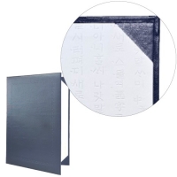 에코블루 상장케이스 A4/350g (끼움식)/우진