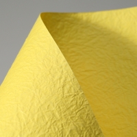 구김지(일반) 2절 110g/P114.레몬색