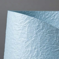 구김지(일반) 2절 110g/P129.연하늘색