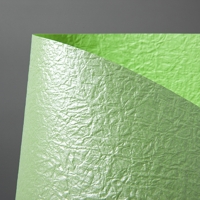 구김지(펄) 2절 110g/P130.연두색