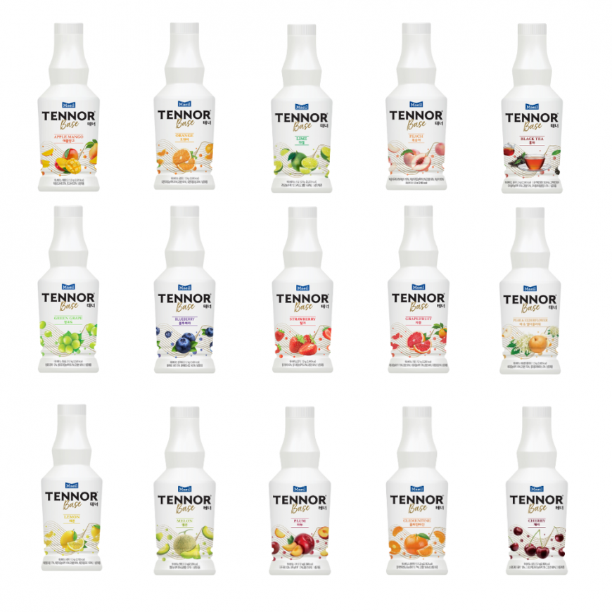 골라담기 매일유업 테너베이스 15종 자몽 레몬 블루베리 딸기 복숭아 오렌지 배 엘더플라워 라임 홍차 청포도 애플망고 클레멘타인 체리 멜론 자두