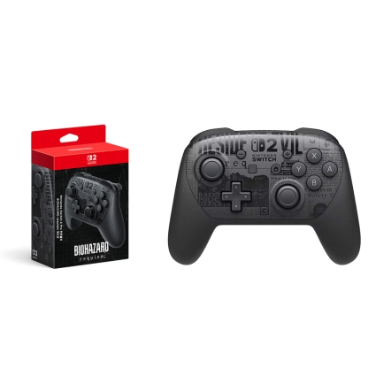 닌텐도 스위치2 프로 컨트롤러 프로콘2 바이오하자드 레퀴엠 에디션 게임패드