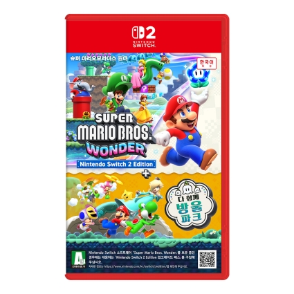 닌텐도 스위치2 슈퍼 마리오브라더스 원더 + 다함께 방울파크 예약