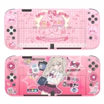 닌텐도 스위치 OLED 풀커버 케이스 이이네 핑크테마
