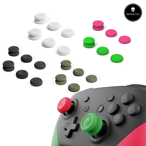 PS5 프로콘 썸그립 공용 스틱커버 6P 스컬앤코