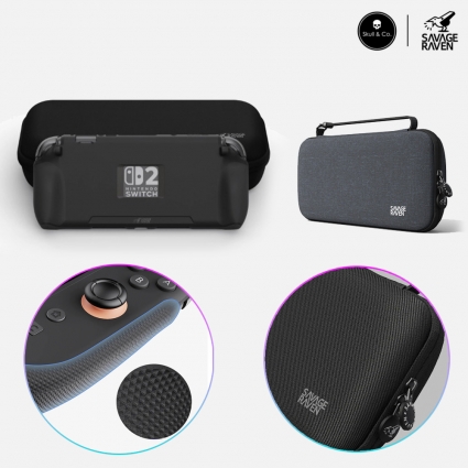 닌텐도 스위치2 스컬앤코 스탠드 그립 케이스 EDC 파우치