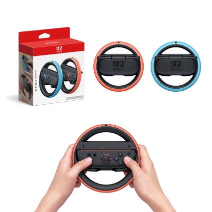 닌텐도 스위치2 조이콘2 레이싱휠 마리오카트 핸들 2P 세트