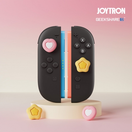 닌텐도 스위치2 조이콘 프로콘2 스틱커버 긱쉐어 하트스타