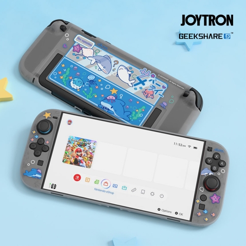 닌텐도 스위치2 케이스 풀커버 긱쉐어 샤크파티