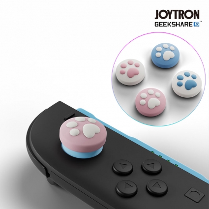 닌텐도 스위치2 조이콘 프로콘2 스틱커버 긱쉐어 라운드냥이발