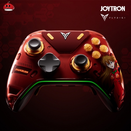 조이트론 아펙스5 에반게리온 한정판 무선 블루투스 컨트롤러 PC 스위치2 스마트폰 APEX5 게임패드 플라이디지 정품