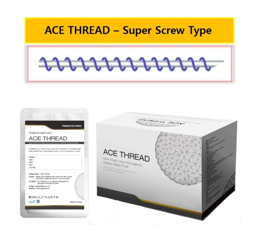 ACE PDO thread - Super Screw Type (20 pcs) - 12 Sizes