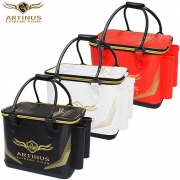 [아티누스] 낚시용 EVA가방 36cm AB-924 (블랙/레드/화이트)