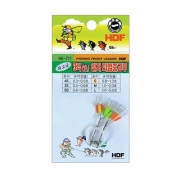 [해동조구사] 3색 일자 찌멈춤고무 HA-711