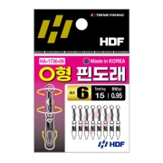 [해동조구] HA-1736 O형 핀도래 라운드형 낚시도래 루어액션 극대화