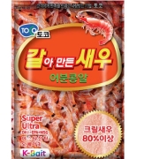 토코 갈아만든 새우 어분 콩알 떡밥 민물 중층 내림 낚시 집어제 크릴