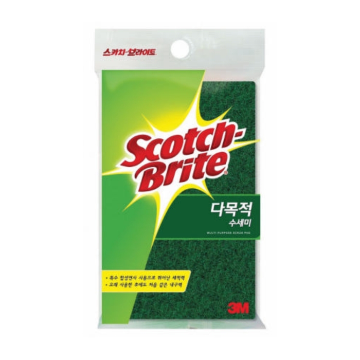 3M 스카치-브라이트 다목적 수세미-소 (1개입)