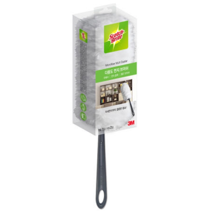 3M 스카치-브라이트 다용도 먼지 브러쉬 (핸들+리필2)