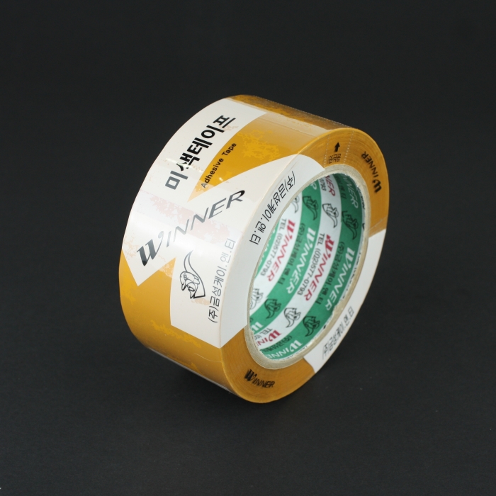 금성 불투명 미색 OPP 박스테이프 48mm x 78M