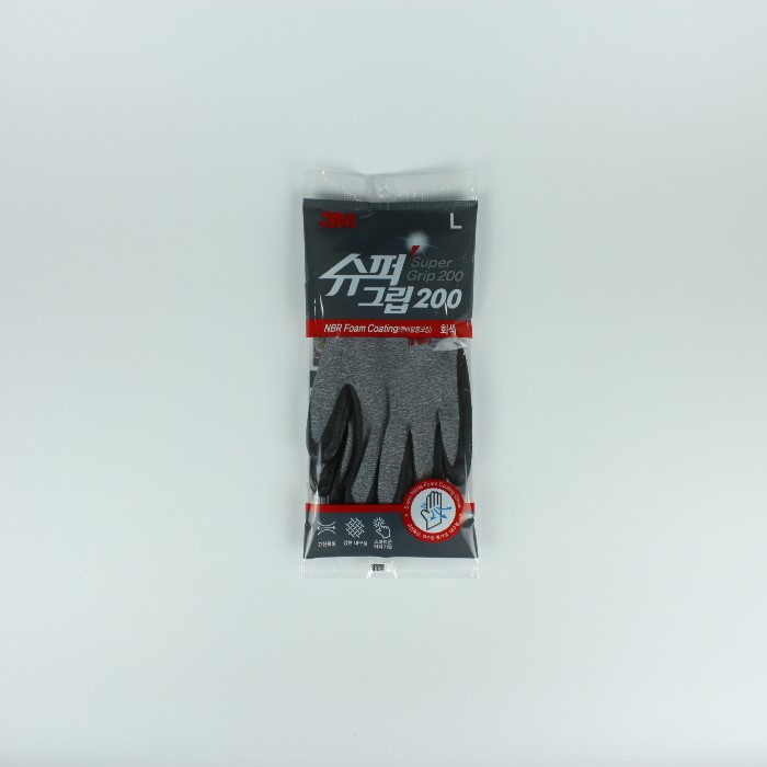 3M 스카치-브라이트 슈퍼그립 200(그레이) Large