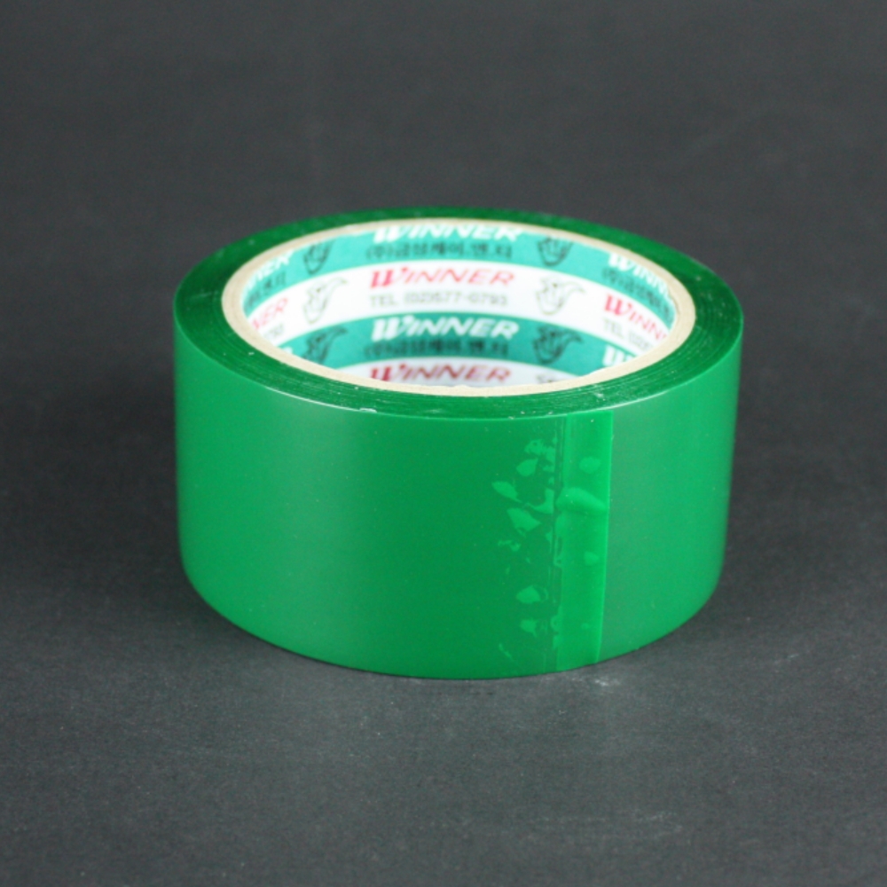금성 녹색 OPP 박스테이프 48mm x 40M
