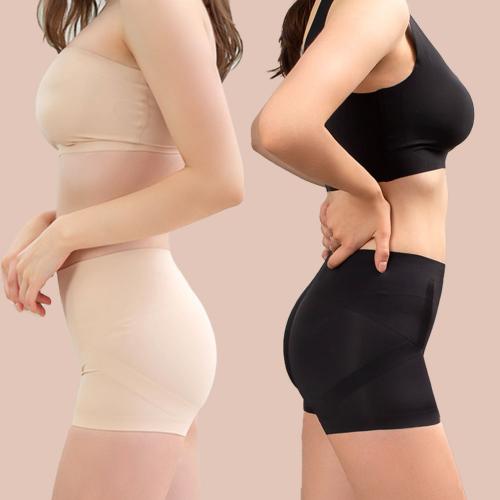 [엔젤핏] [2종세트] 매끈 퓨징 똥배사각팬티