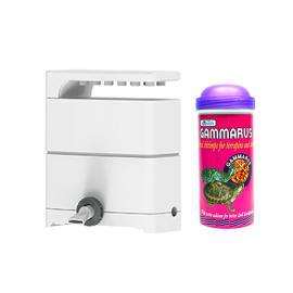 아마존 거북이 저수위 저수면 여과기 amz-xn400+250ml감마루스세트