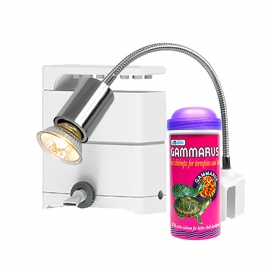 거북이여과기AMZ-XN400+250ml감마루스+XN400조명세트