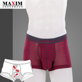 [맥심]리오셀스판 분리형남성팬티 _레드스트라이프