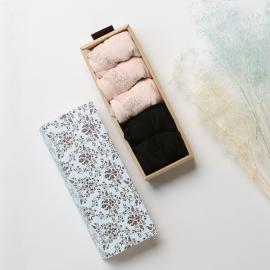 [초끈]인견레이스팬티 5종세트+선물패키지