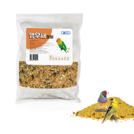 아마존 앵무새모이 1500g 앵무사료