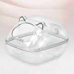 [아마존] 햄스터 목욕하우스 대 (투명)