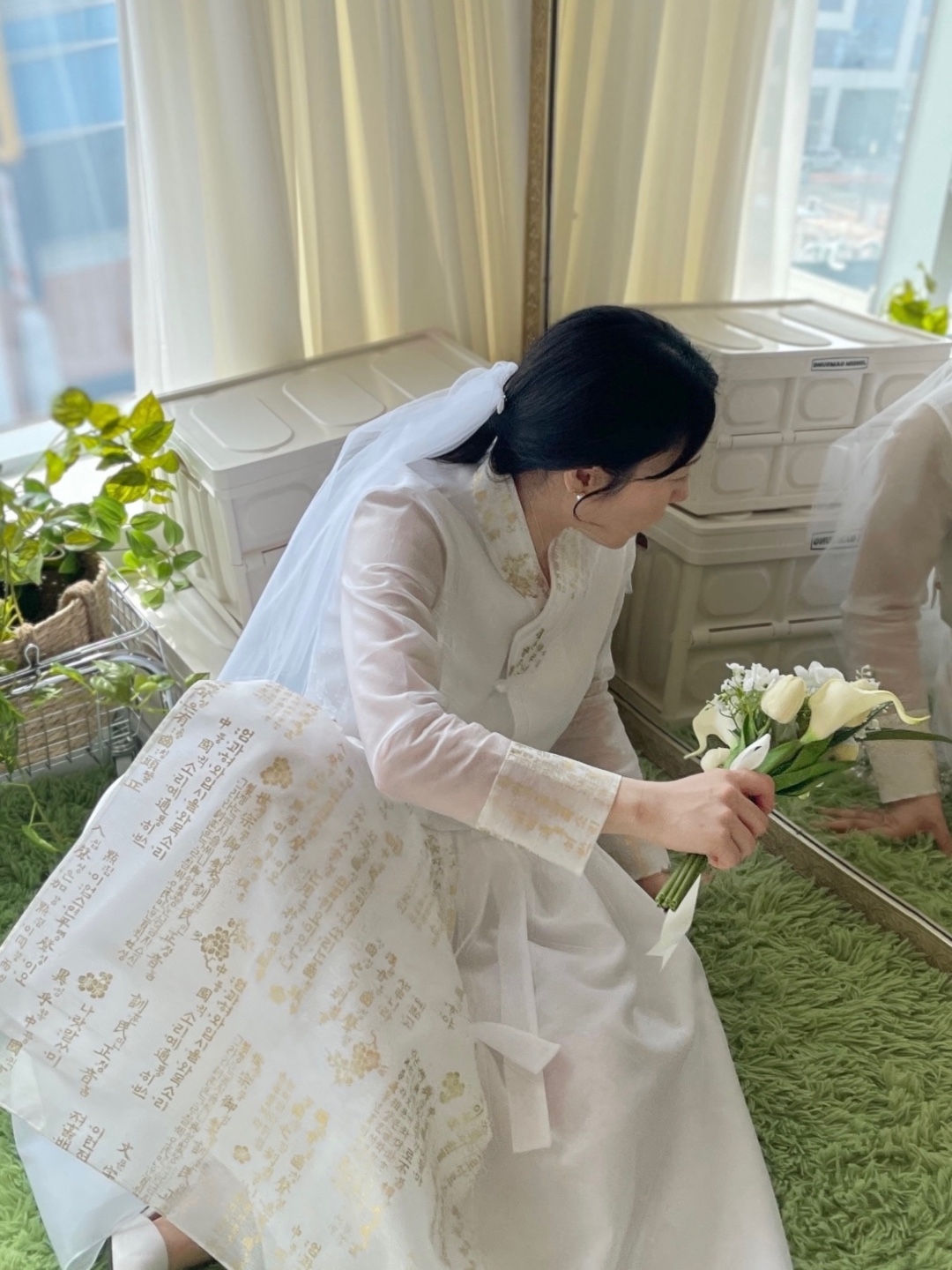 [흰색] 훈민정음 저고리
