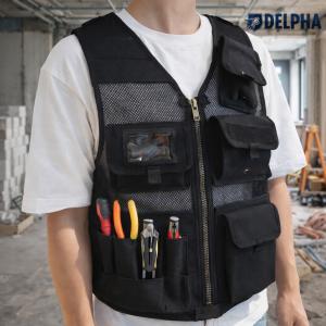델파 공구조끼 DP-T2 올인원 군용의류소재