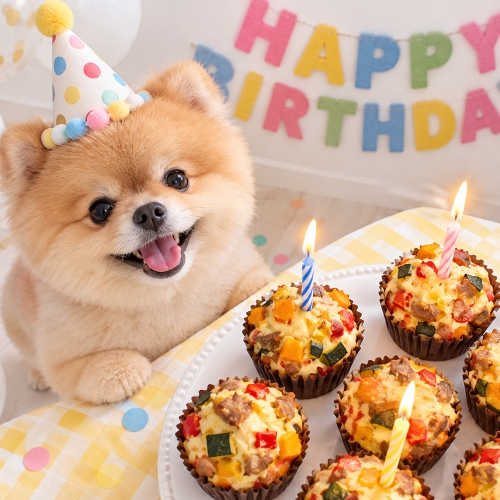 오리머핀 1p 강아지생일 파티