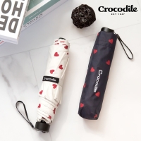 [크로커다일]3단 러블리 슬림 암막 우양산