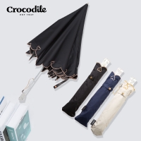 [크로커다일]3단 하트자수 암막 우양산