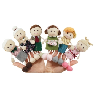 손가락인형가족이야기6종(MP3파일포함)