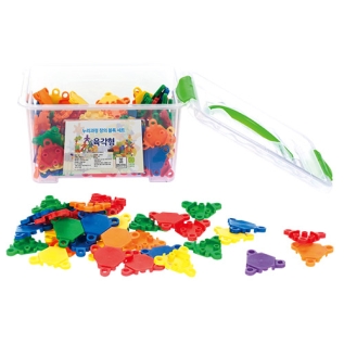 누리과정창의블록세트-육각형