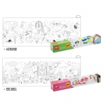 롱탈착식컬러링롤페이퍼2종세트(4mX2개)