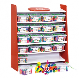 누리과정창의블록세트19종&진열대(+1종+놀이매트)