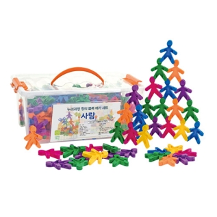 누리과정창의블록메가세트-사람