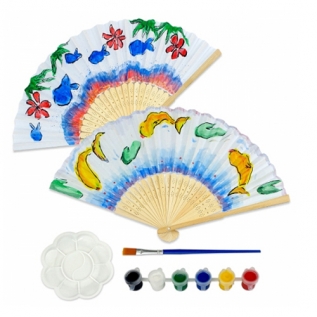 아크릴물감부채만들기세트(5인용)