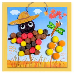 아트콘부조만들기-가을허수아비(5인용)