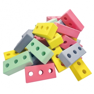 컬러벽돌블록40pcs