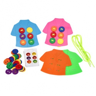 컬러단추꿰기게임