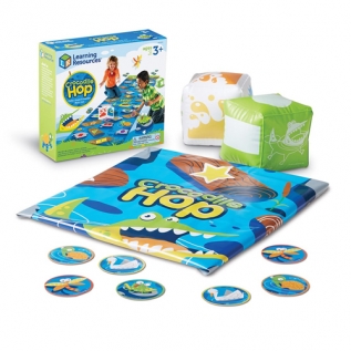 악어대형매트색모양게임