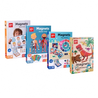 [APLI마그네틱학습퍼즐]4종세트