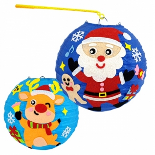 펠트스티커크리스마스전등2종택1(5인용)